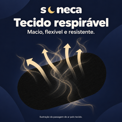 Tecido respirável da fita bucal Soneca